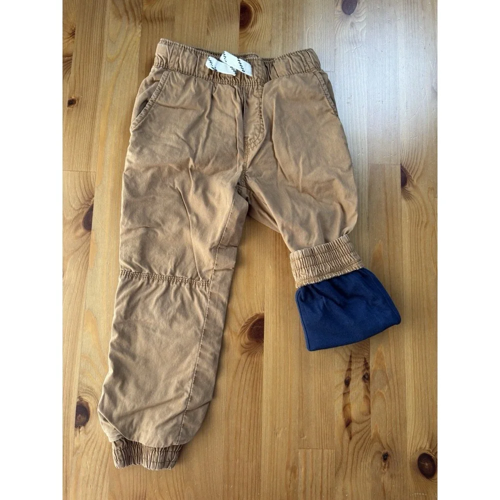 Toddler Carter's Lined Joggers Bundle Of 2 Size 4T